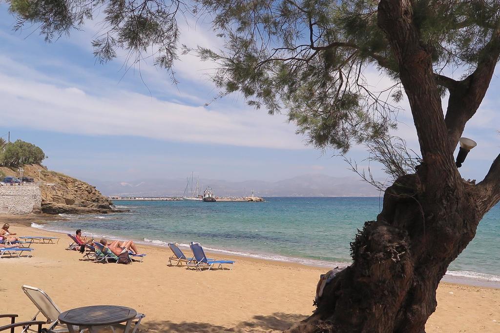 Villa San Dimitrio House On The Beach Logaras Exteriör bild