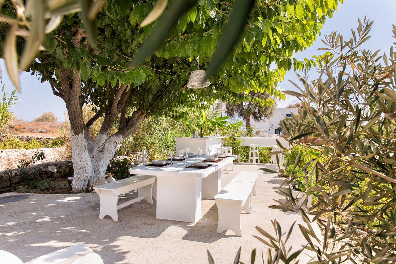 Villa San Dimitrio House On The Beach Logaras Exteriör bild
