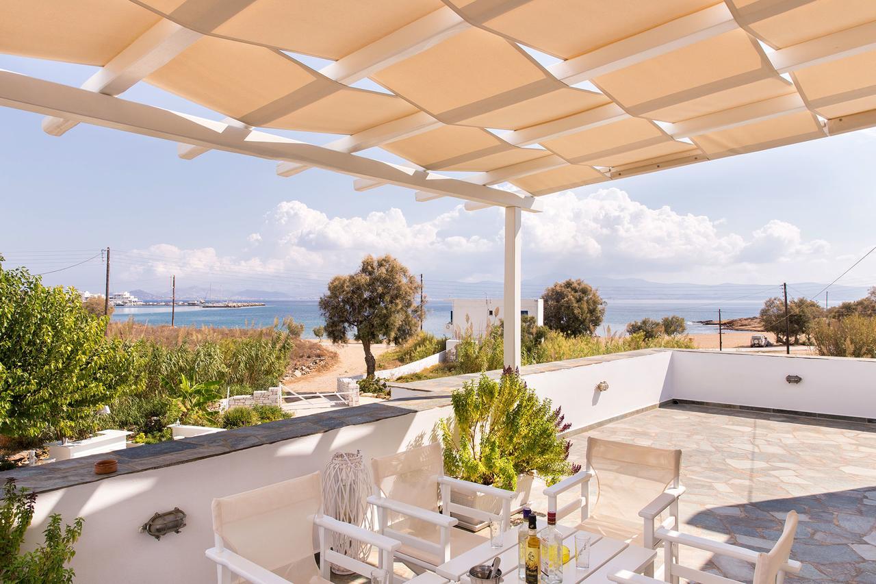 Villa San Dimitrio House On The Beach Logaras Exteriör bild