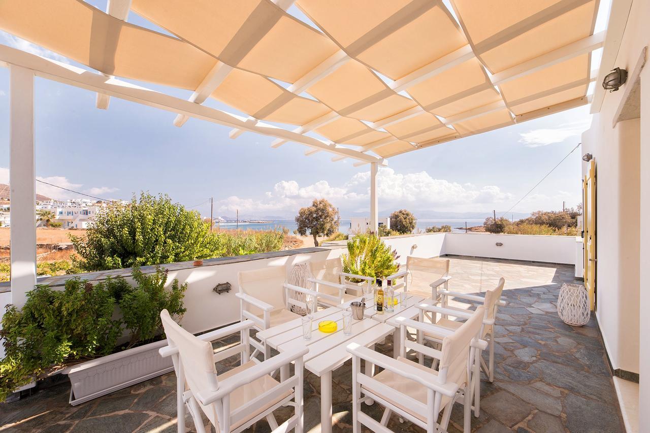 Villa San Dimitrio House On The Beach Logaras Exteriör bild